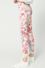 Load image into Gallery viewer, Woodstock Ready Tie Dye Cable-Knit Sweater Joggers
