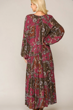 Load image into Gallery viewer, Albuquerque Patchwork BoHo Maxi Dress
