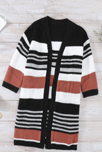 Load image into Gallery viewer, Wyoming Plains Wide Stripe Cardigan

