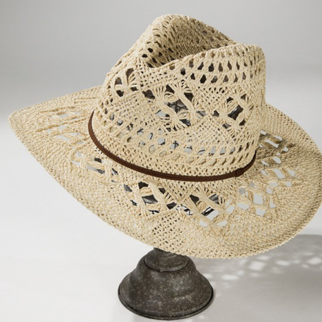 Savanna Open-Weave Panama Hat