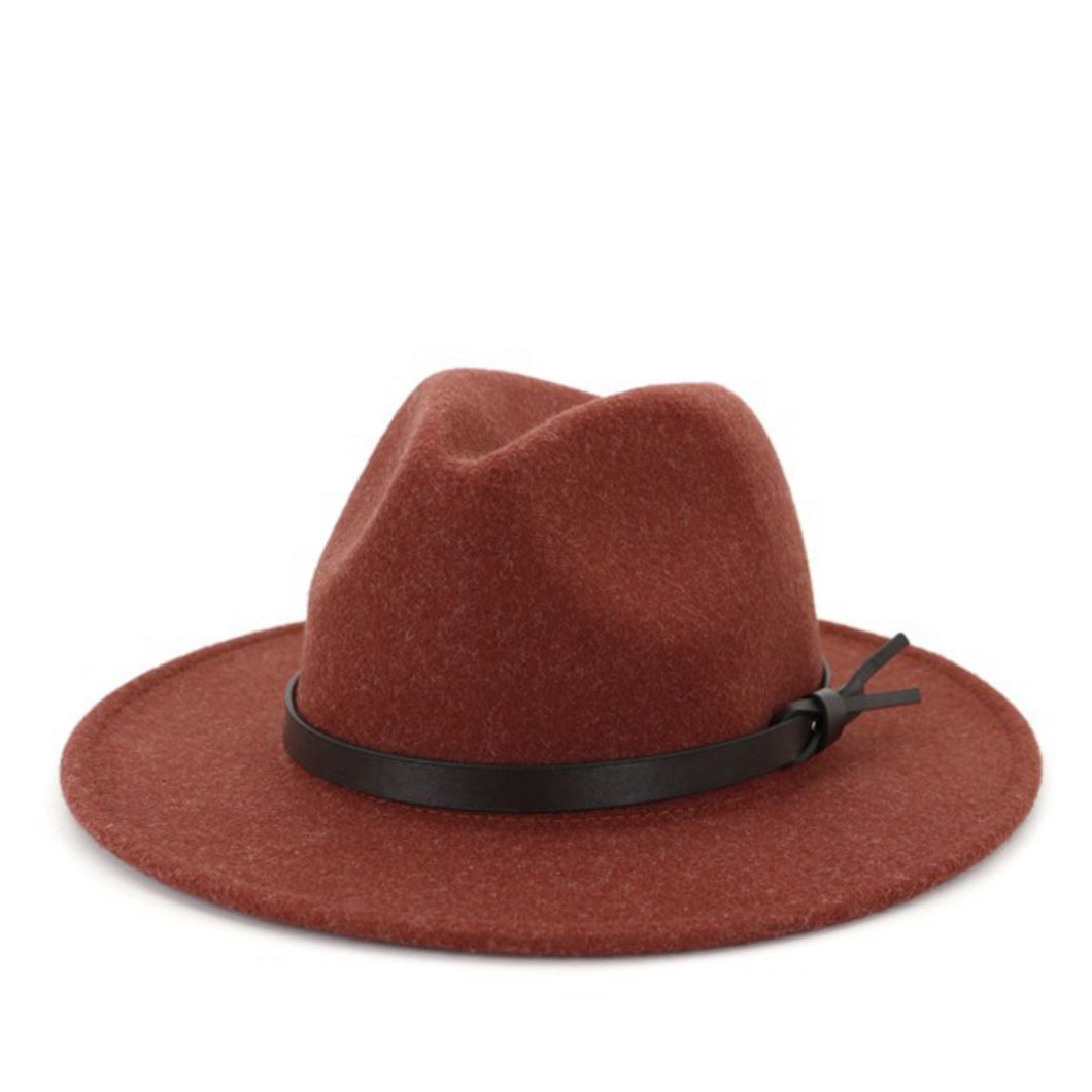 Beverley Bee Spring Leather Wrap Panama Hat