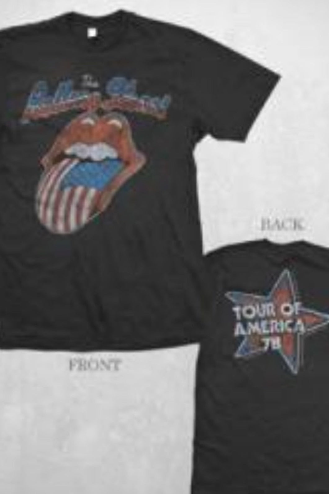 Rolling Stones Graphic Throwback Tee