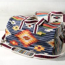 Load image into Gallery viewer, El Paso Woven Design Travel Duffle
