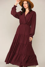 Load image into Gallery viewer, Lizbeth Downtown Victorian Maxi Dress
