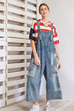 Load image into Gallery viewer, Lowery Bandanna Oversized Overalls
