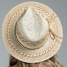 Load image into Gallery viewer, Motley Open-Weave Panama Hat
