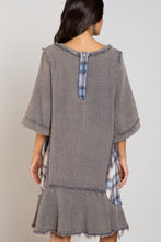 Load image into Gallery viewer, Tahoe Cabin Night Plaid Dress
