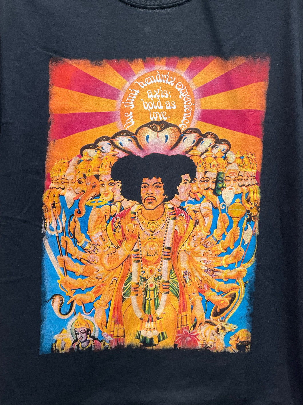 Jimi Hendrix Bold As Love Graphic Tee