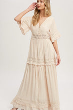 Load image into Gallery viewer, Westin Crochet Lace Button Up Dress

